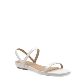 The Slingback Miranda - White-FINAL SALE