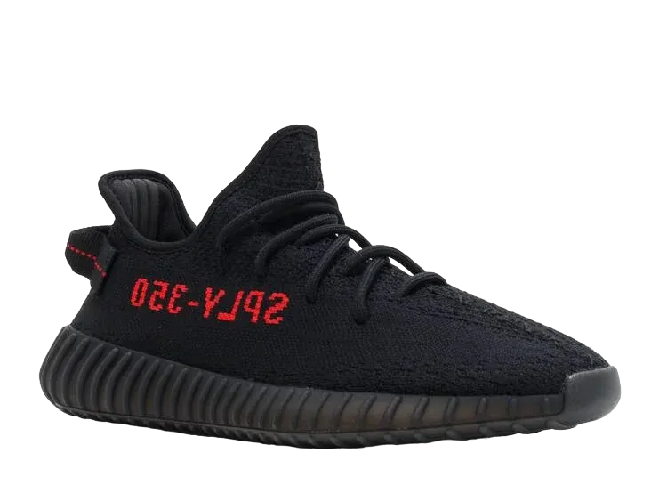 Tênis Adidas Yeezy Boost 350 V2 Black Red (Bred)