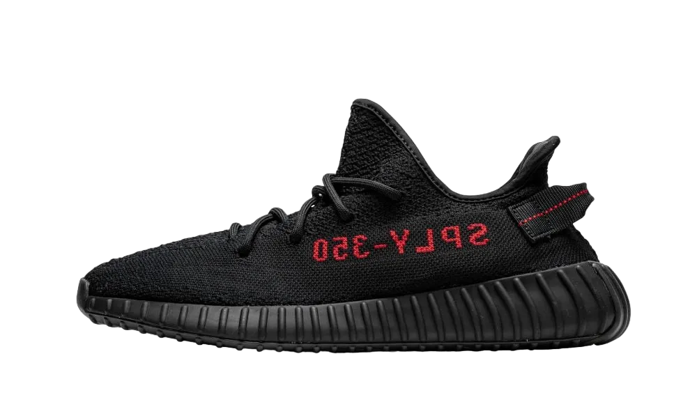 Tênis Adidas Yeezy Boost 350 V2 Black Red (Bred)