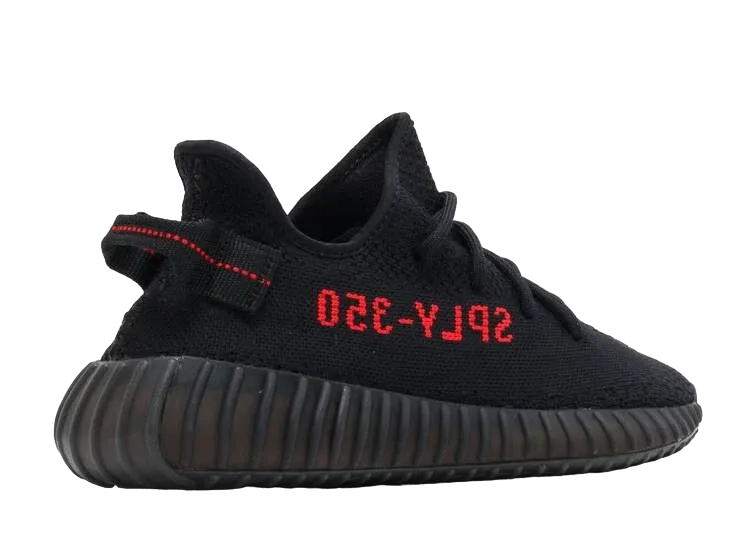 Tênis Adidas Yeezy Boost 350 V2 Black Red (Bred)