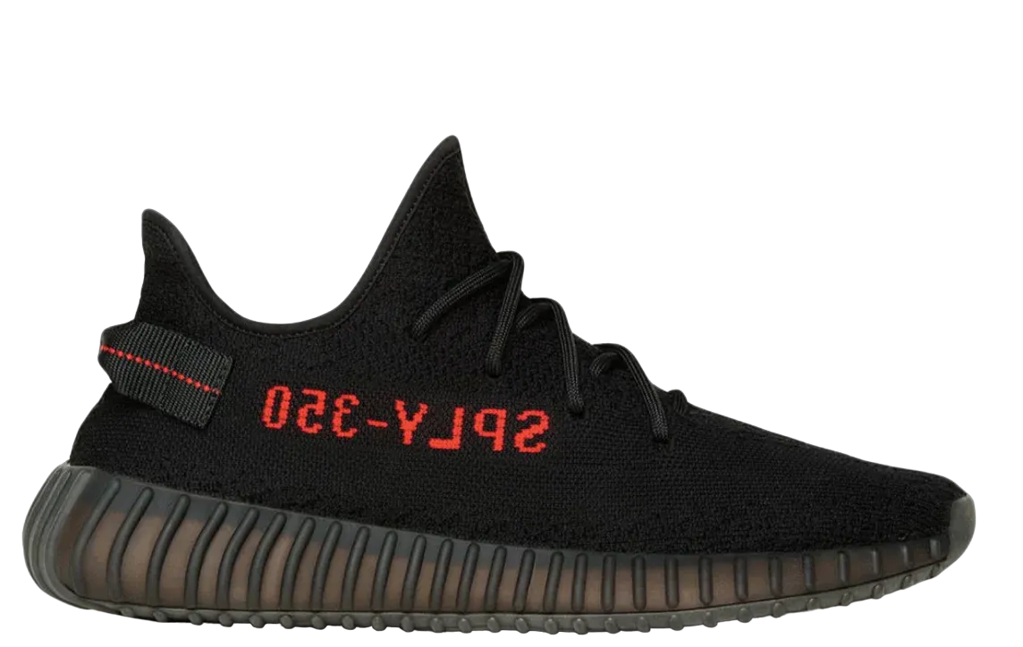 Tênis Adidas Yeezy Boost 350 V2 Black Red (Bred)