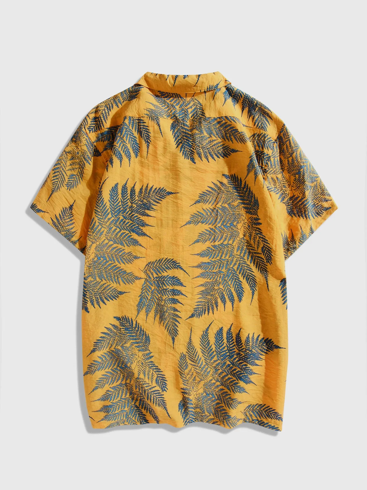 Tropical Plants Print Shirts