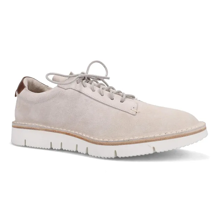 Unlined Suede Lace Up - Sand