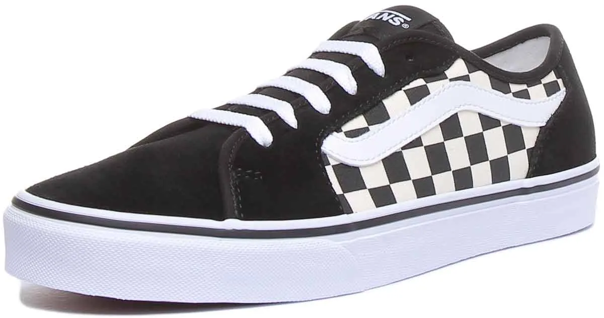 Vans Filmore Decon In Black White For Ladies