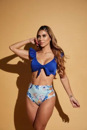 Vestido de Baño alto Dos Piezas 0509 | Two pieces  Swimwear 0509