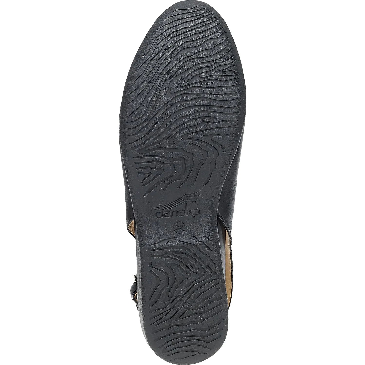 Women's Dansko Lea Black Burnished Nappa Leather